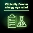 Visine Allergy Relief eye drop is clinically proven allergy eye relief