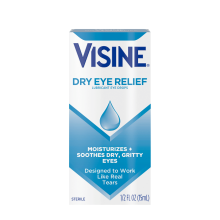 Visine Dry Eye Relief front of box