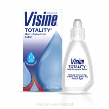 VISINE<sup>®</sup> Totality Multi-Symptom Relief Eye Drops