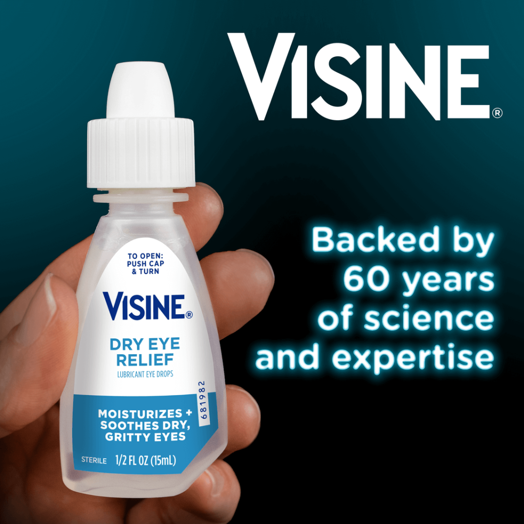 Visine is backed by 60 years of science and expertise!