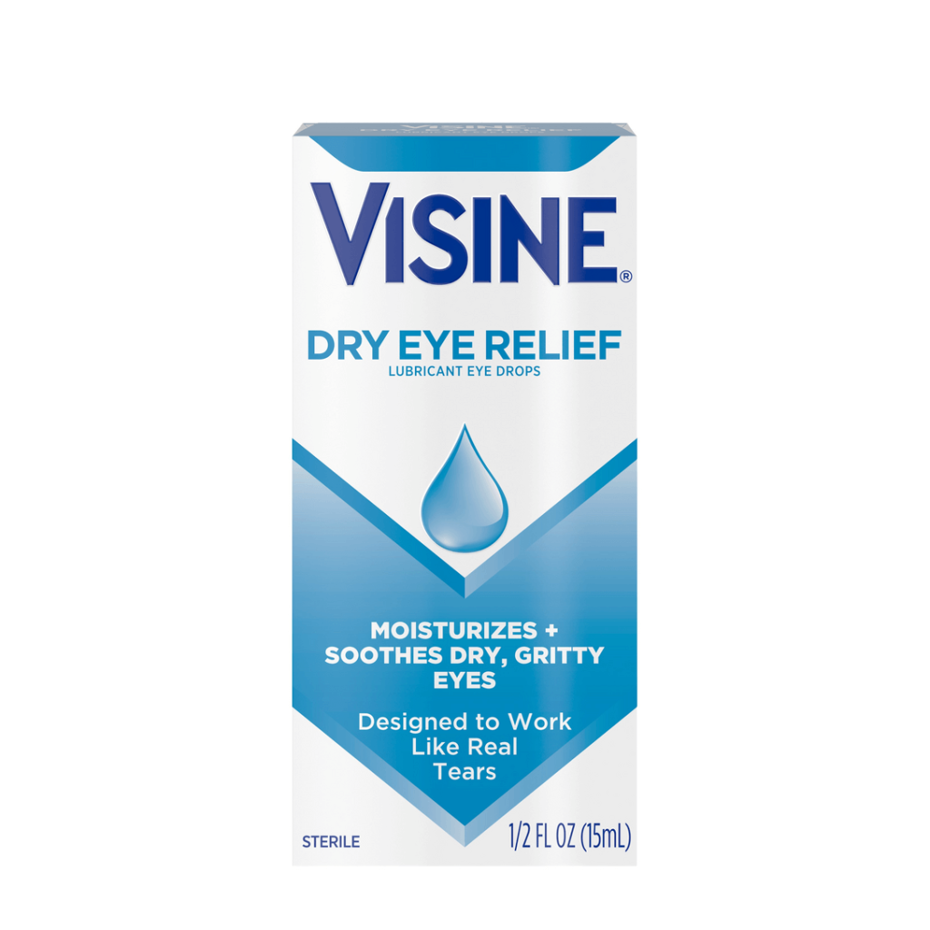 Visine Dry Eye Relief front of box